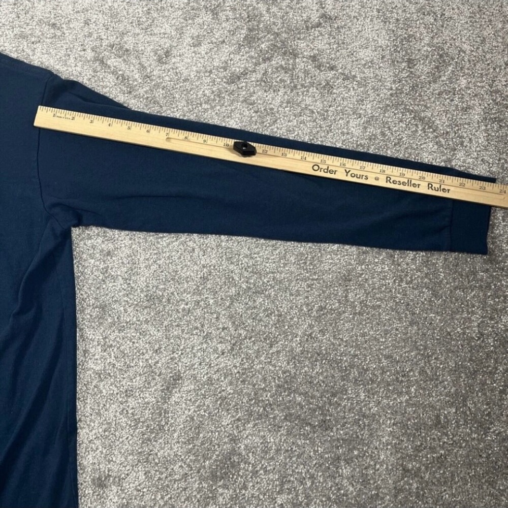 Patagonia Blue Short Sleeve Tee with Mountain Graphic - Picture 11 of 12